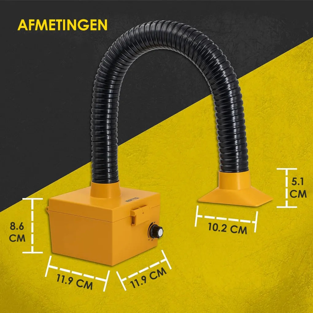 Soldeerdampafzuiger KOTTO met HEPA filter